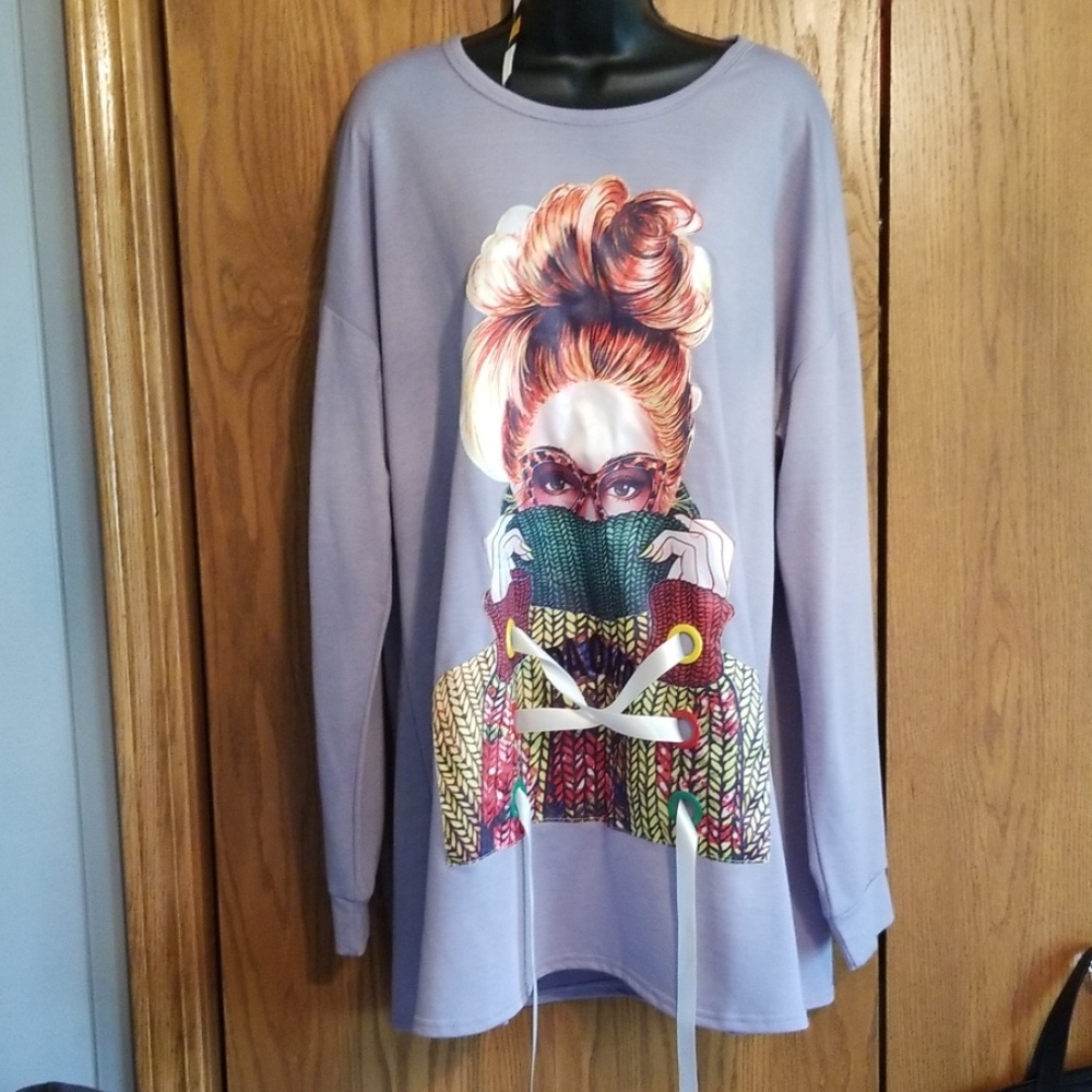 Oversized tunic